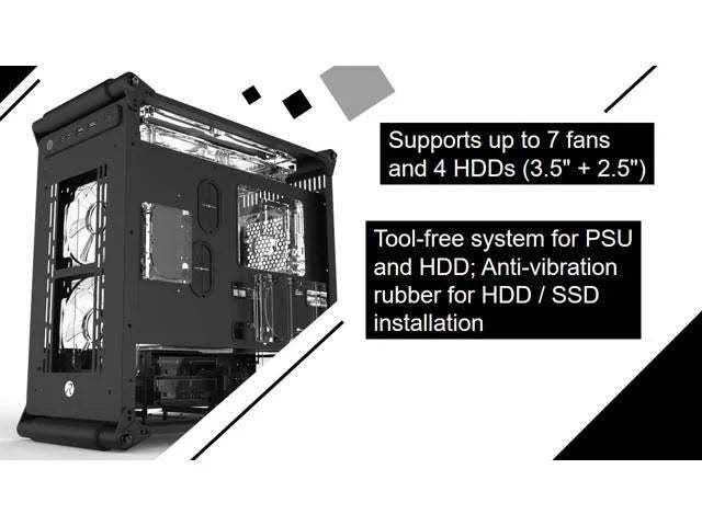 micro-ATX Gaming Case with Tempered Glass M78423