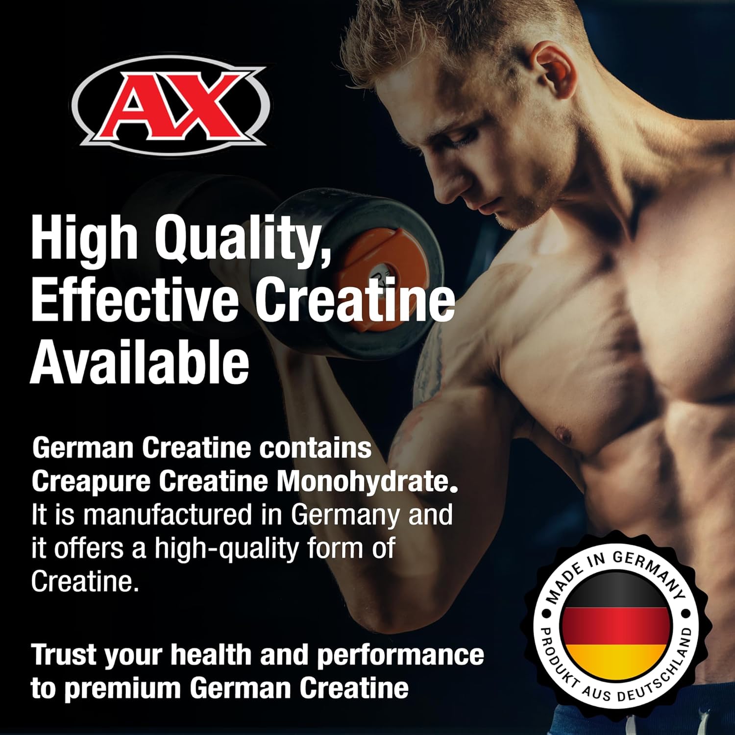 270g Micronized Creatine Monohydrate and 250g Beta Alanine Powder L687047