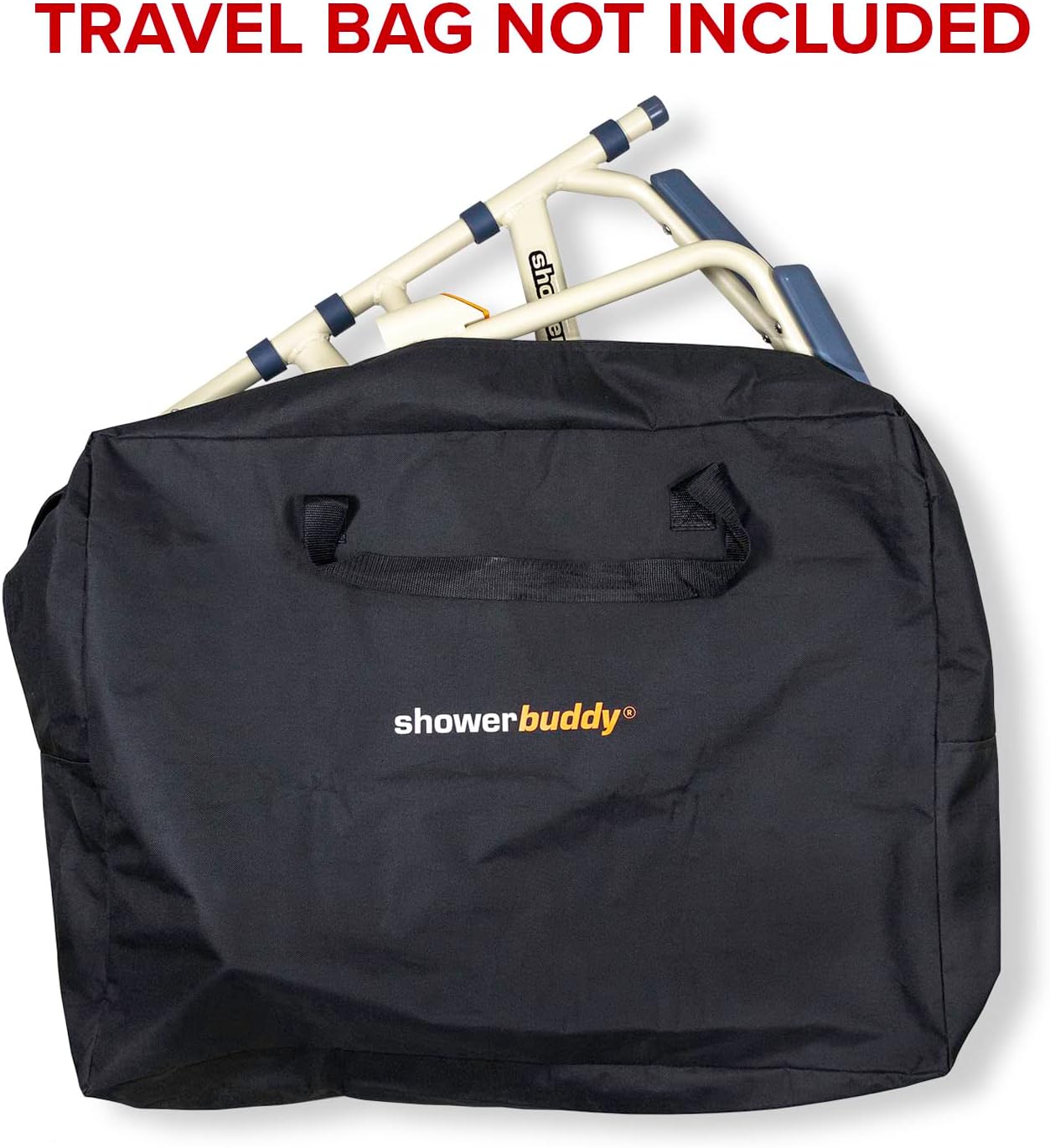 Lightweight Aluminum Folding Rolling Shower Chair with Wheels N195235