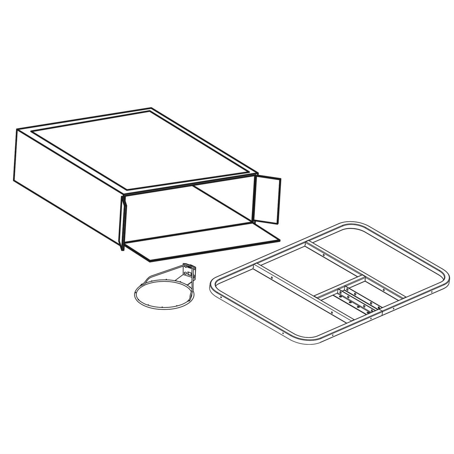Acrylic Backboard & Rim Combo L52738