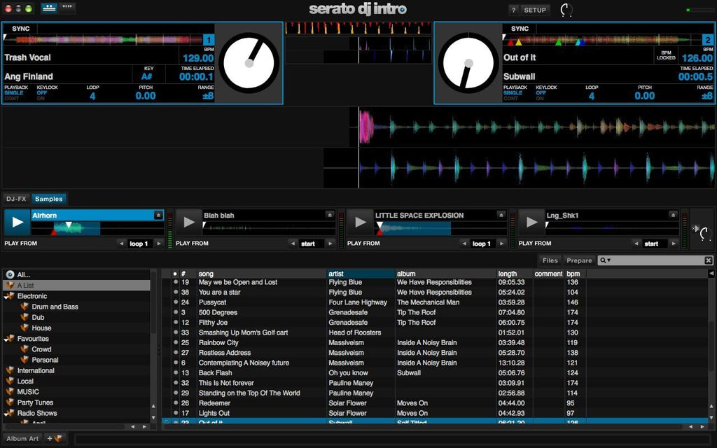 USB DJ Controller with Trigger Pads I600042