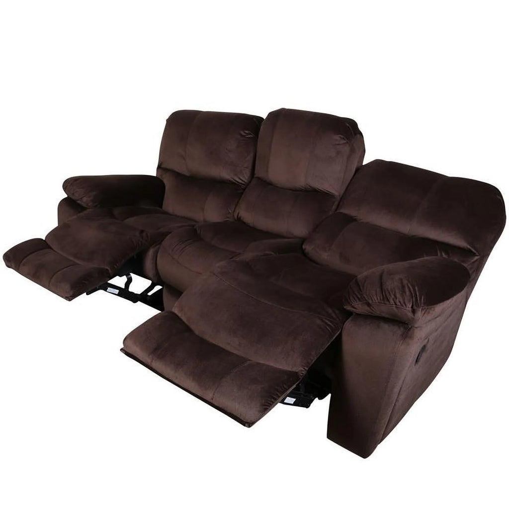 Chocolate Reclining Sofa P1919