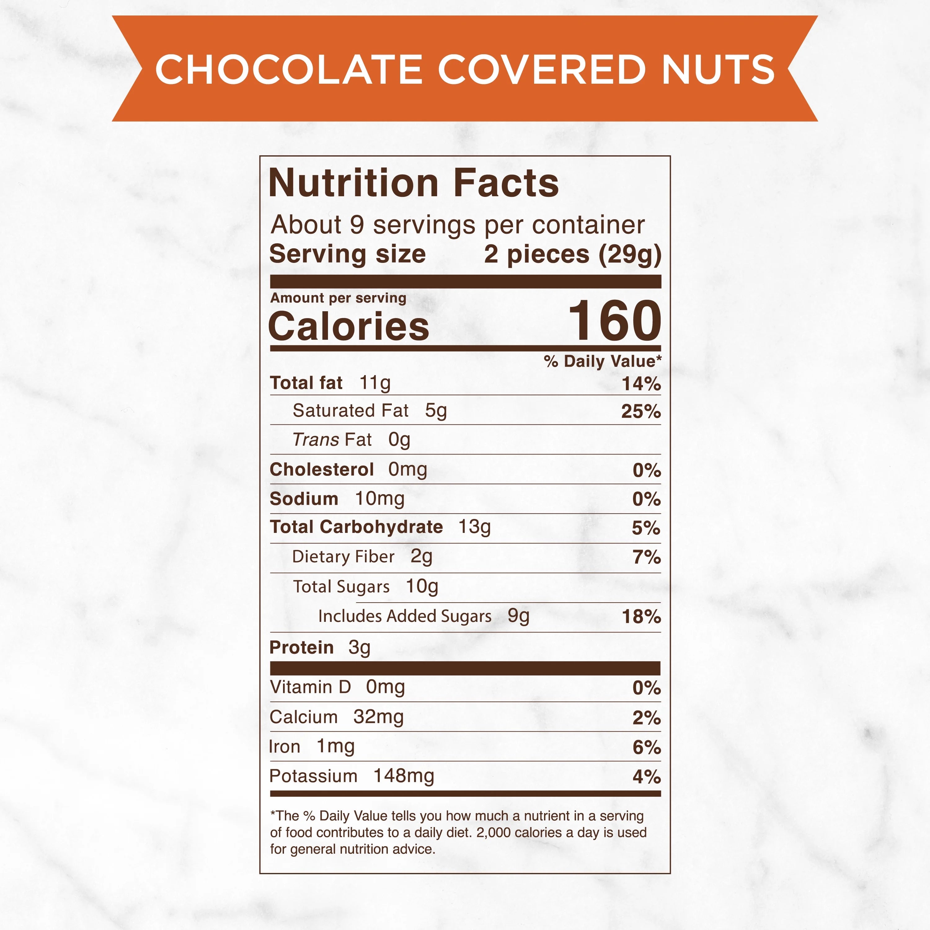 9 oz Milk & Dark Chocolate Covered Nuts Assortment E3663