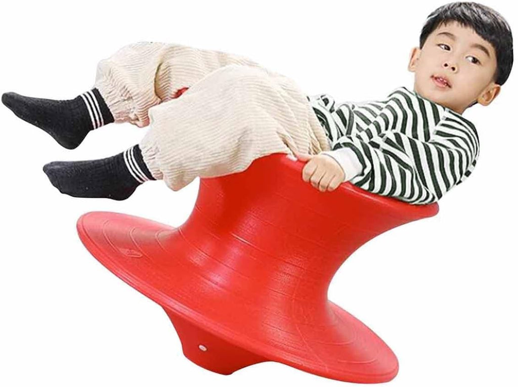 Red 360 Degree Rotation Gyro Swivel Chair H4417