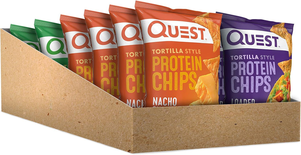 Protein Chips, Cheese Crackers & Peanut Butter Cups Variety Bundle (36 Count) X441