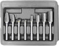 8Pcs Tungsten Double Cut Rotary File Set D33798