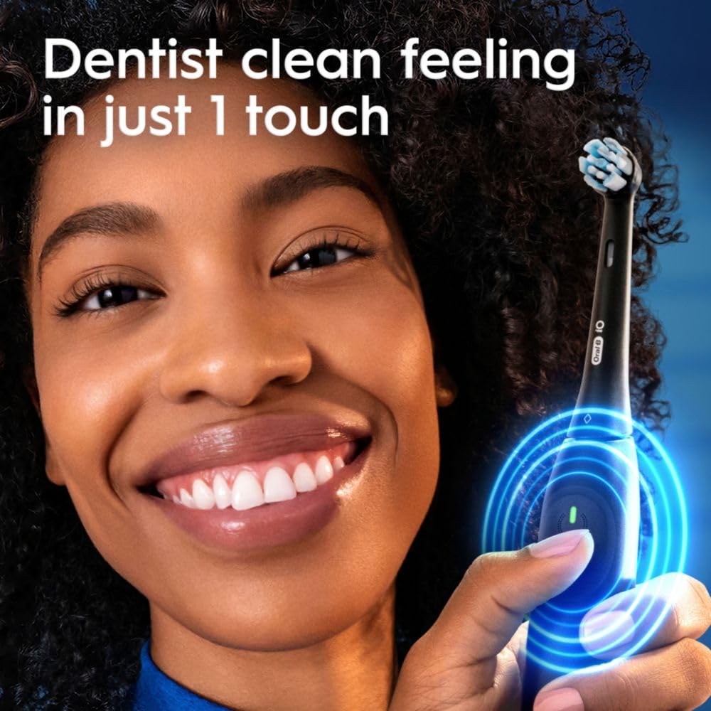 Pure White Rechargeable Electric Toothbrush with 1 Brush Head E66436