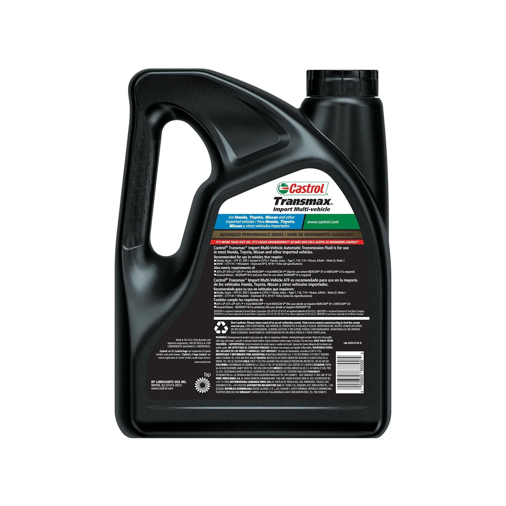 Automatic Transmission Fluid, 1 Gallon V58754