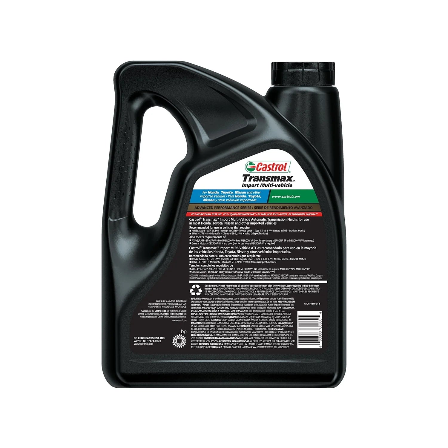 Automatic Transmission Fluid, 1 Gallon V58754