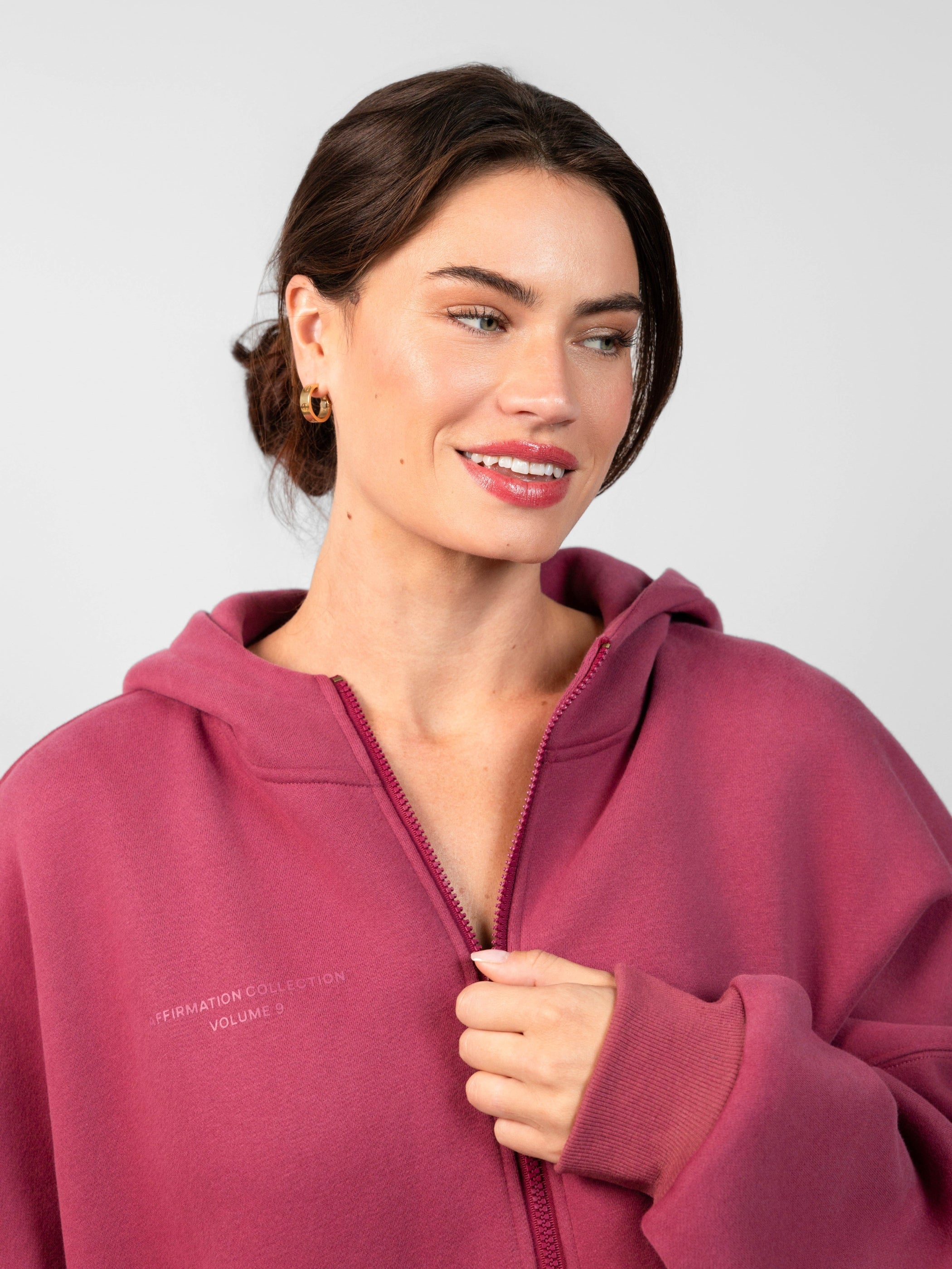 Affirmation Zip Hoodie – Mega