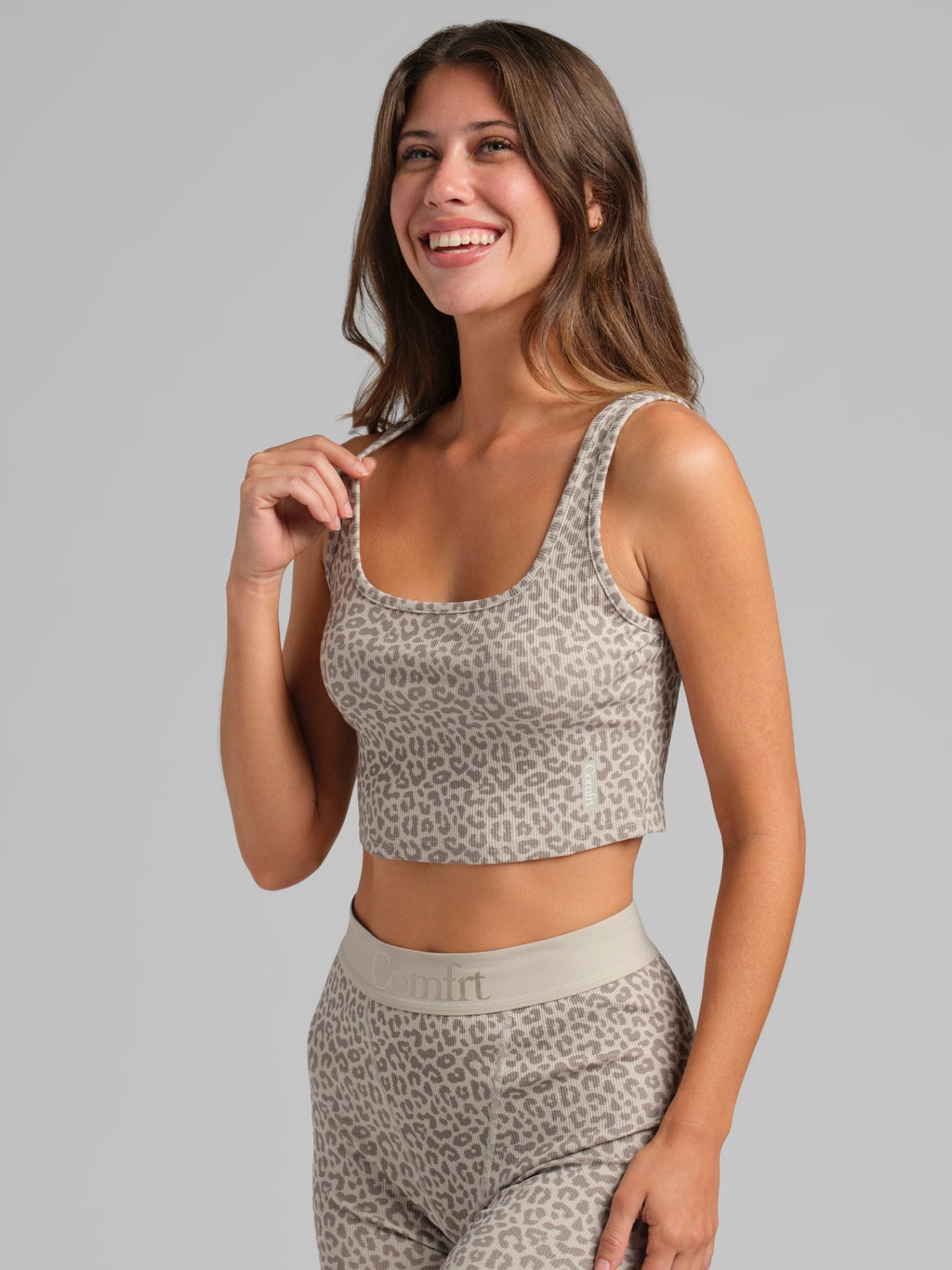 Rib Contour Crop Tank