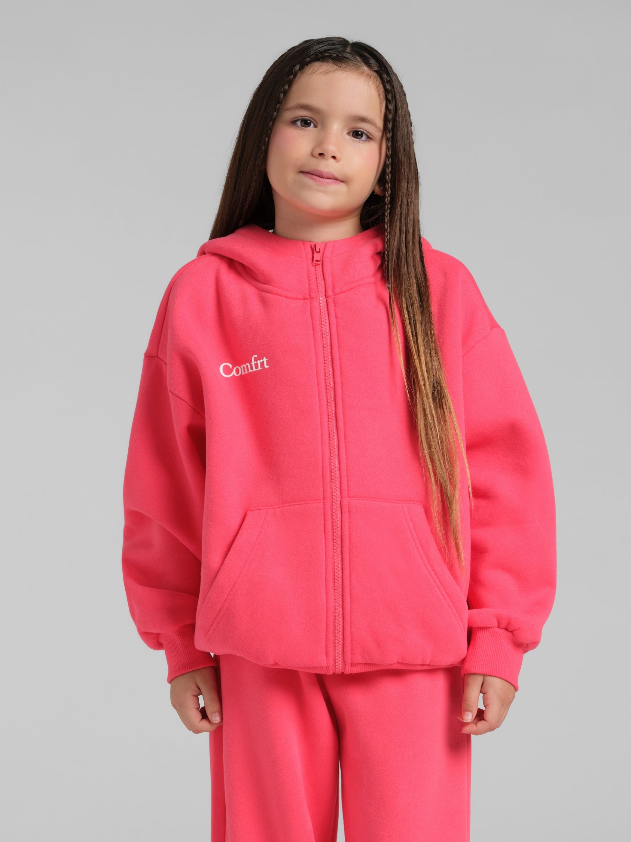 Cloud Zip Kids Hoodie