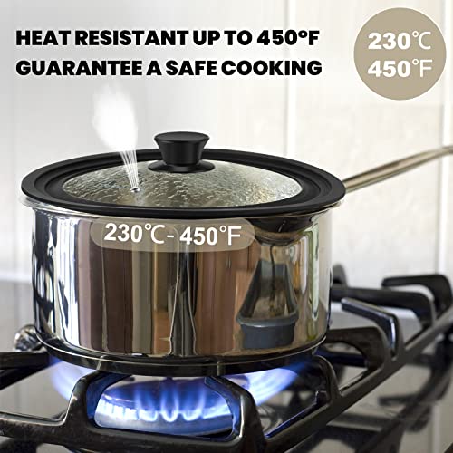 Silicone Lid for Pots, Pans and Skillets 7" to 12" A536