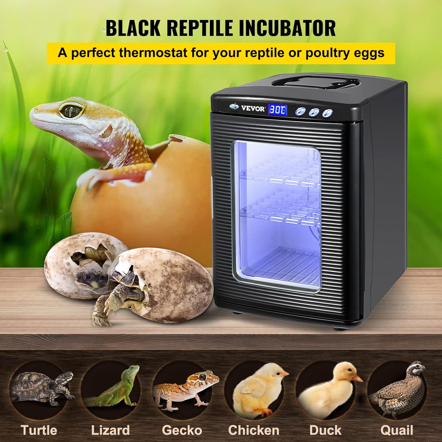 25L Automatic Reptile Incubator 5°C to 60°C A7939