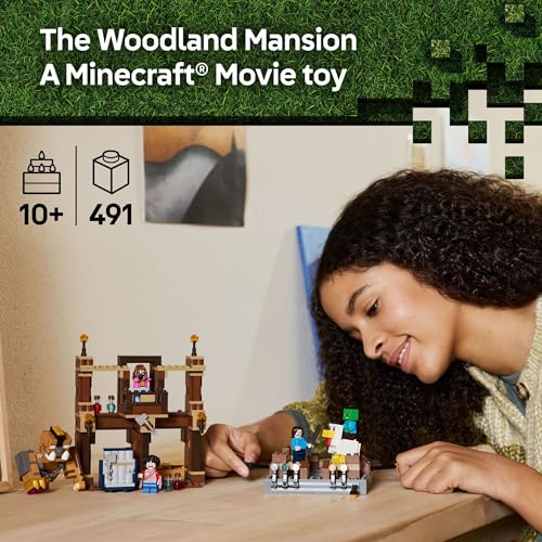 LEGO Minecraft Woodland Mansion Fighting Ring Building Toy for Kids Age 10+ X740083