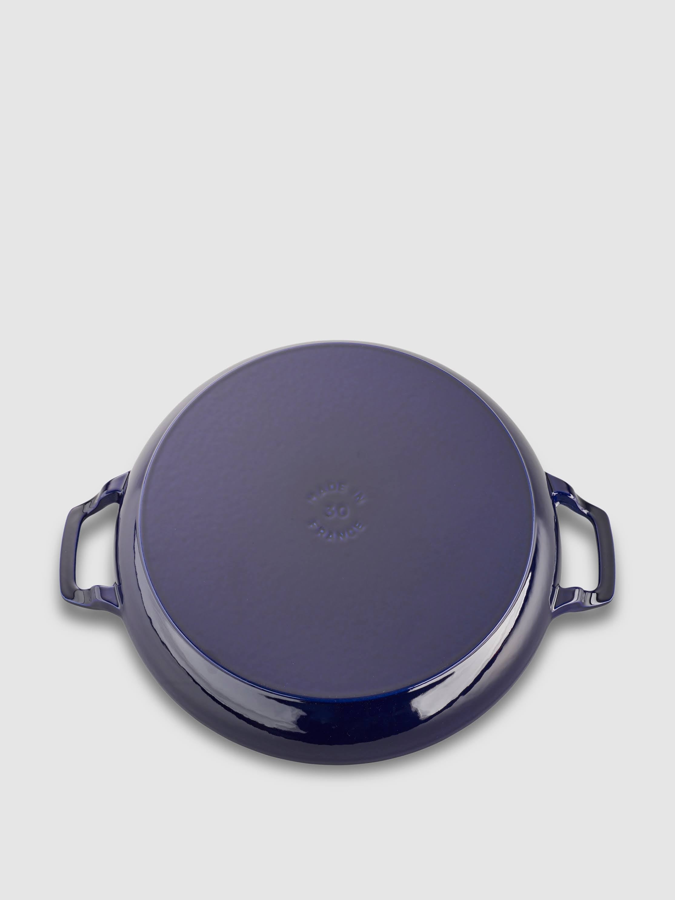 Cast Iron 3.5-qt Braiser Dark Blue B41252