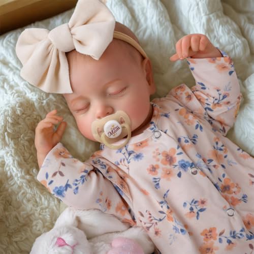 20 Inch Soft Body Realistic Newborn Baby Dolls with Clothes and Toy Accessories V32771
