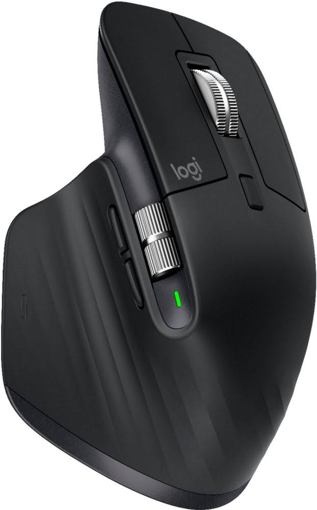 Black Wireless Laser Mouse V422