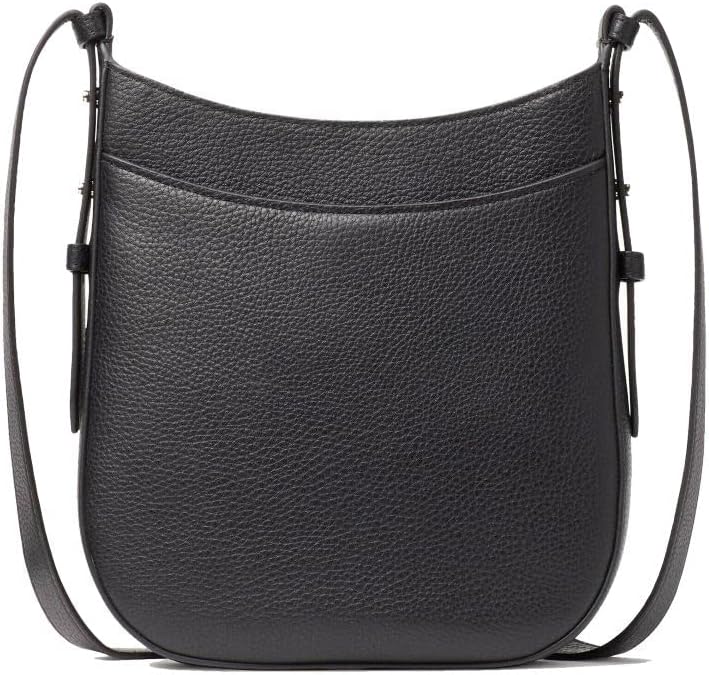 Leila Pebbled Leather Crossbody Purse (Black) F76941