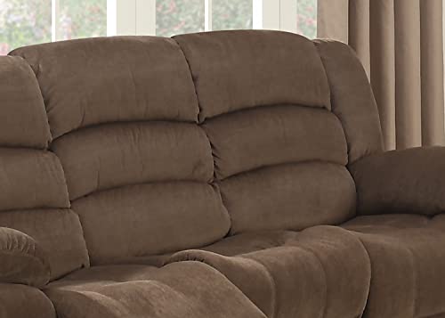 Walnut Reclining Sofa G422005