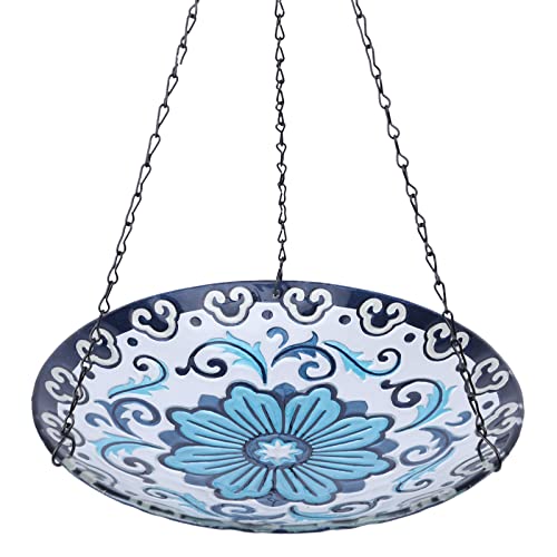 11 Inch Glass Bird Bath Bowl F1506