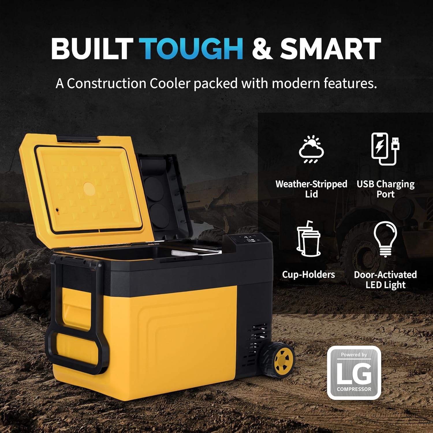25 Qt. Portable Electric Cooler G125