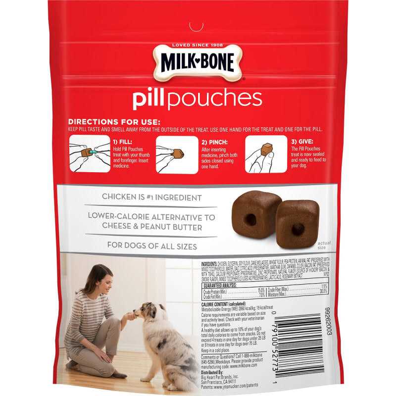 Pill Dog Treats Pouches S51778
