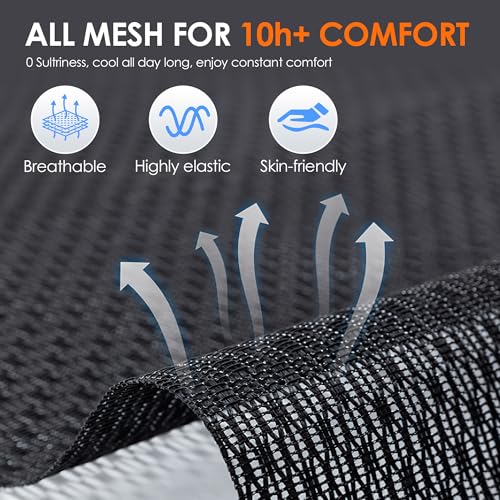 Ergonomic Mesh Office Chair with Flip-Up Armrest and Adjustable Headrest V311277