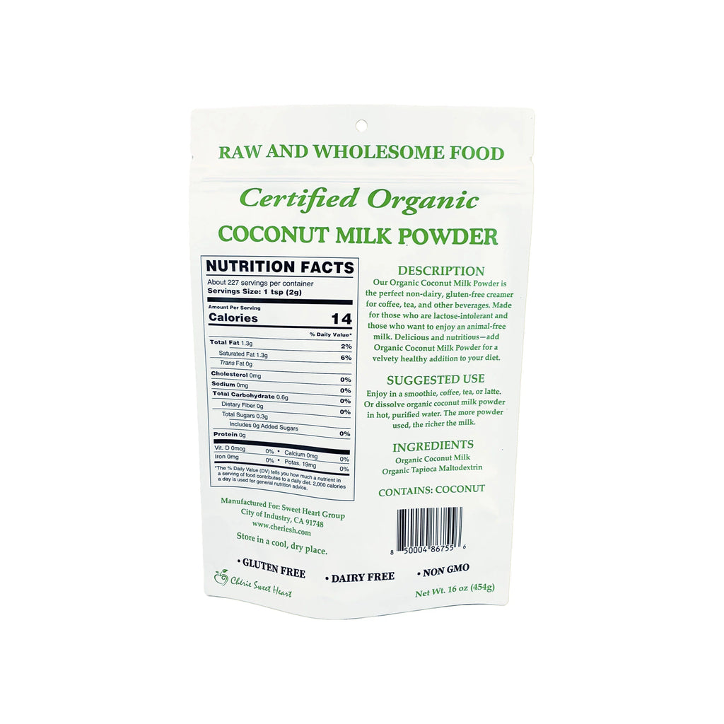 (2 Pack) Organic Coconut Milk Powder E651816