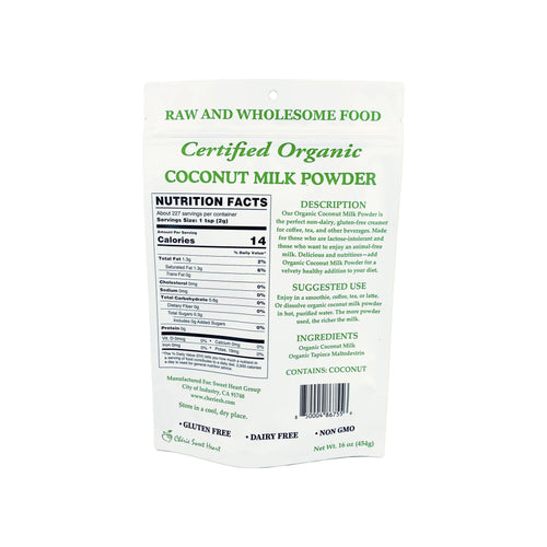 (2 Pack) Organic Coconut Milk Powder E651816