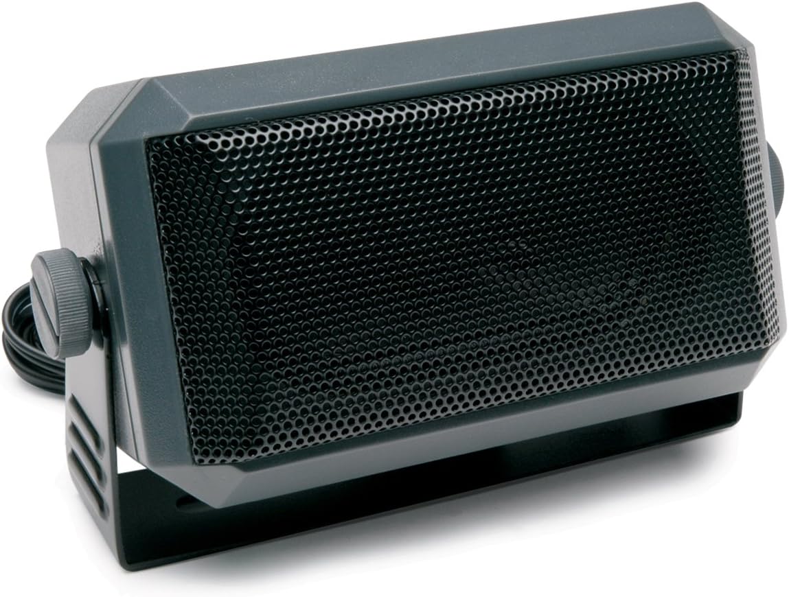 800 MHz 300-Channel Base/Mobile Scanner and Universal CB Extension Speaker with Swivel Bracket U233454