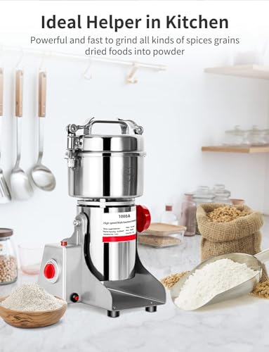 304 Stainless Steel Electric Grain Grinder Mill B49033