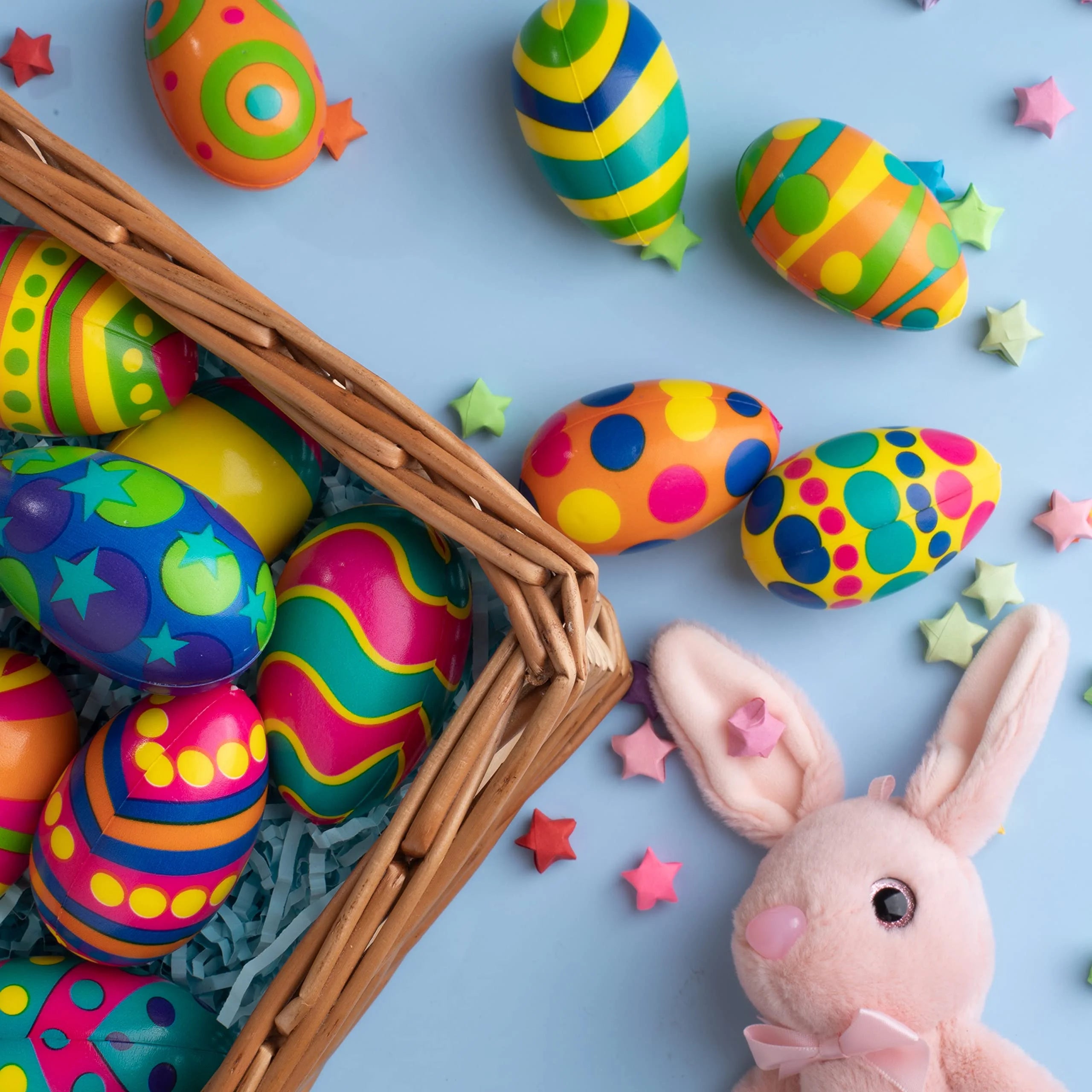 24 PCS Colorful Squishy Eggs Q730