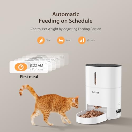 4L Automatic Cat Food Dispenser with App Control R430