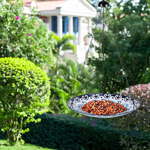 11 Inch Glass Bird Bath Bowl F1506