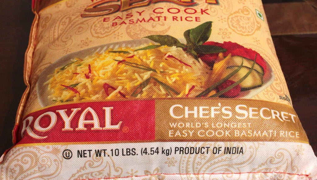 20 lbs Basmati Rice (2 Bags 10 lbs Each) U3622