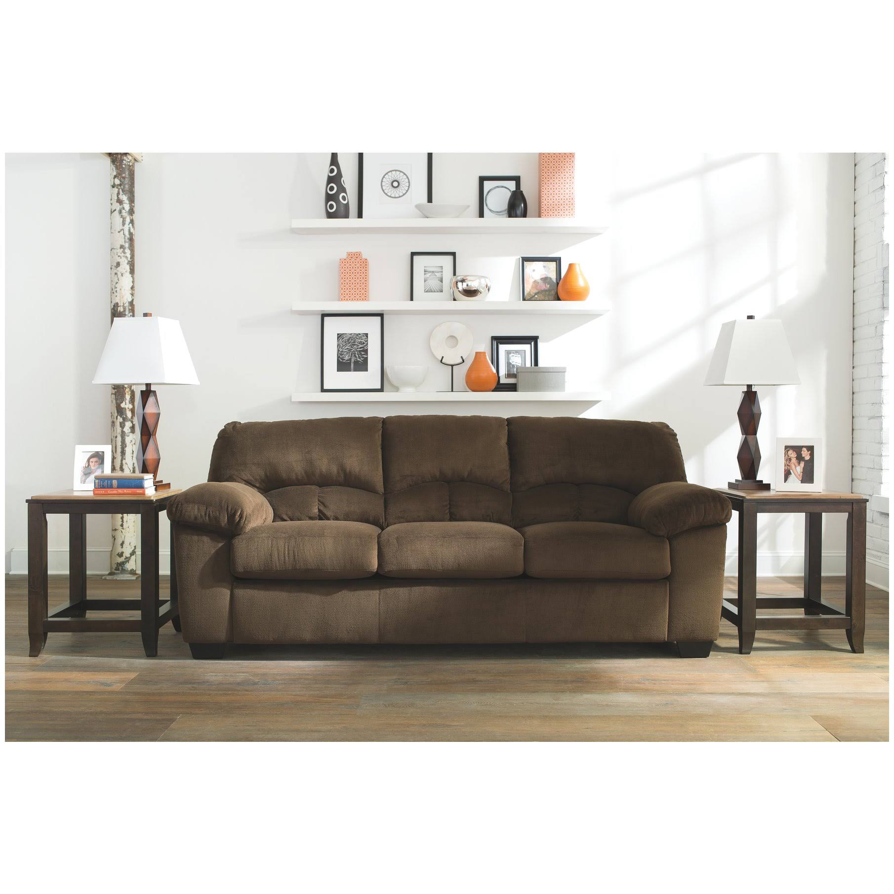 Chocolate Full Sofa Sleeper E58975