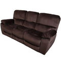 Chocolate Reclining Sofa P1919
