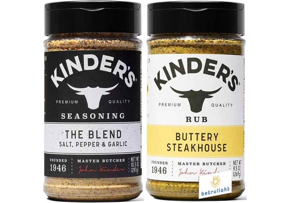 Buttery Steakhouse Rub Seasoning Salt, Pepper and Garlic – 2 Pack O4568