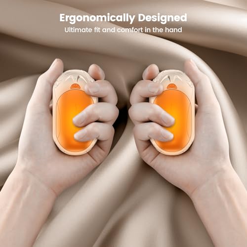 Rechargeable 6000mAh Electric Hand Warmer 2 Pack V893834