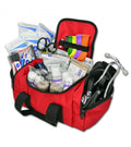 Red Compact Trauma Bag with Standard Fill Kit L8831