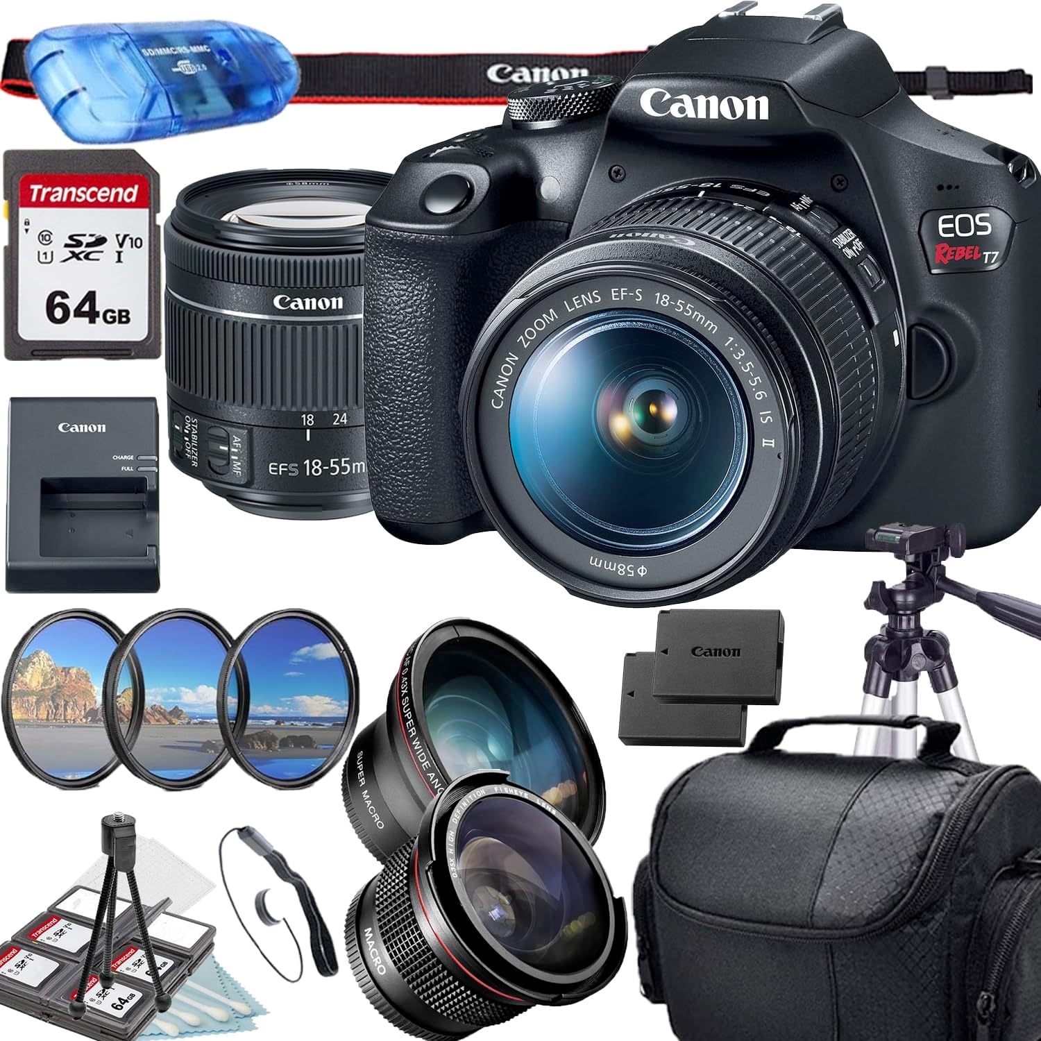 DSLR Camera with EF-S 18-55mm Lens V980369