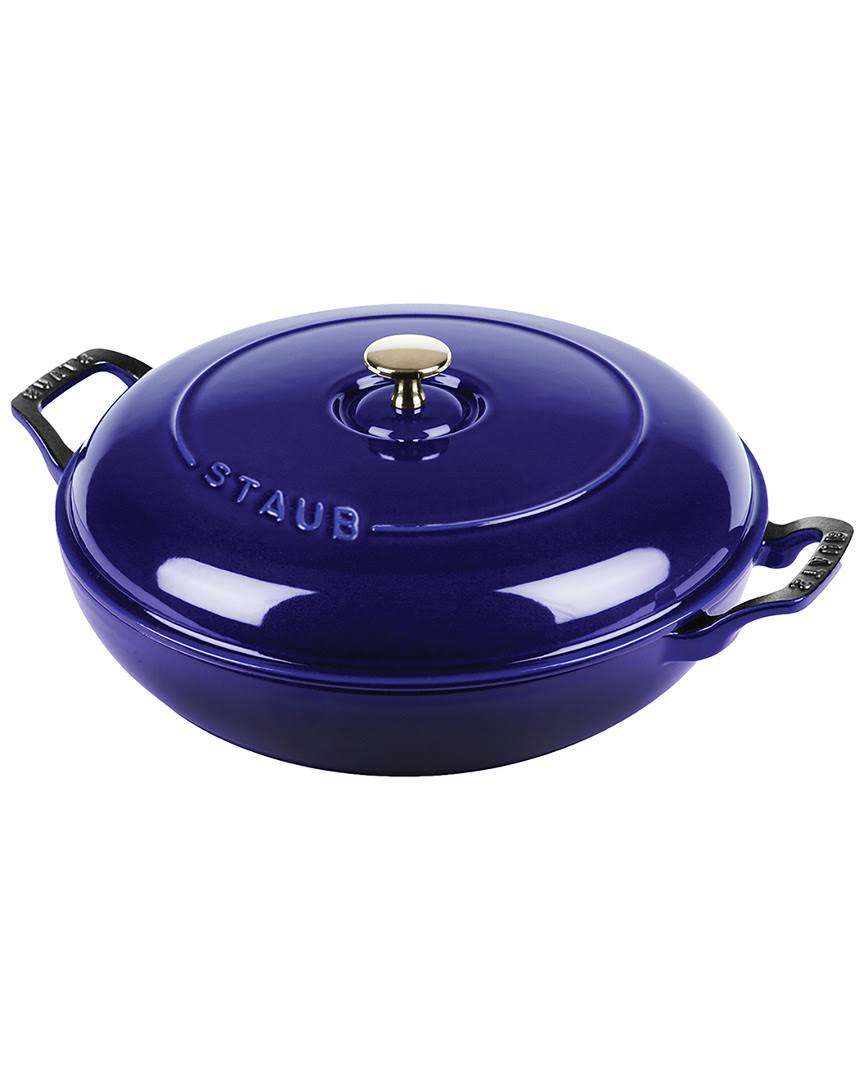 Cast Iron 3.5-qt Braiser Dark Blue B41252