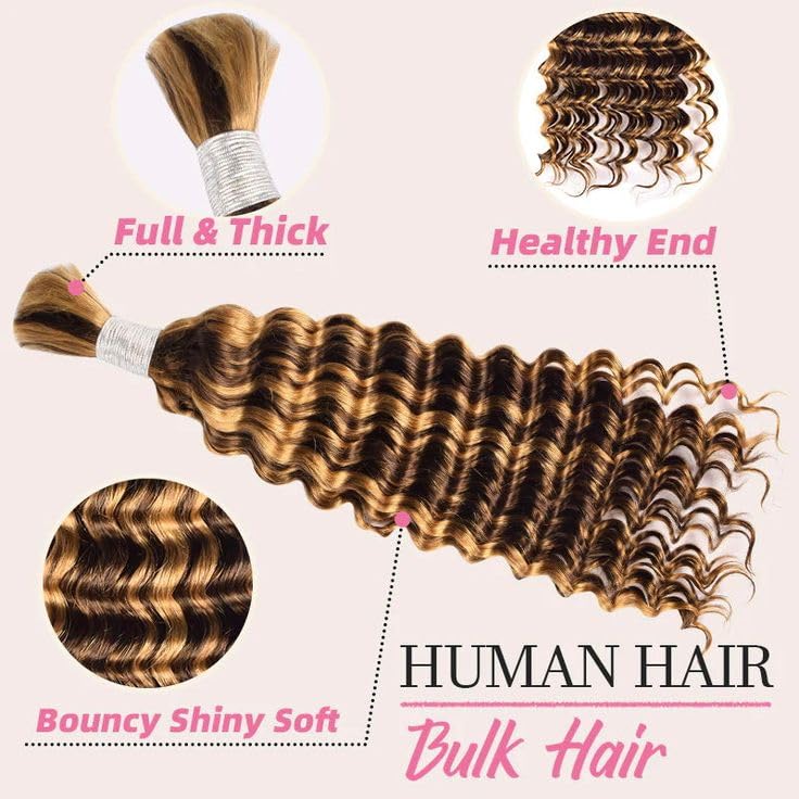 Deep Wave 100% Unprocessed Brazilian Virgin Human Hair 1 Bundle 100g Z832305