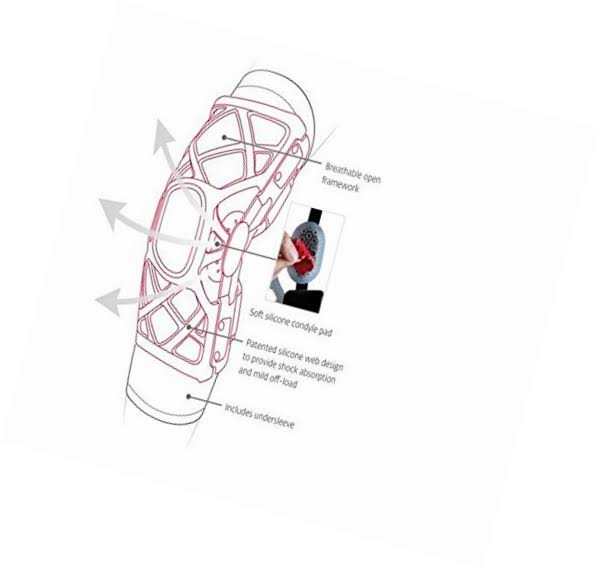 Medium Left Leg Knee Brace D64055