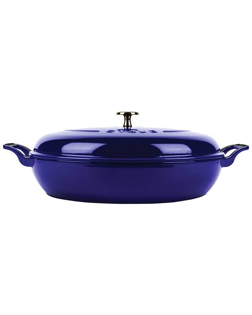 Cast Iron 3.5-qt Braiser Dark Blue B41252