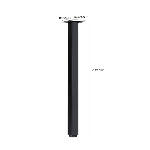 Set of 4 Adjustable Metal Table Legs Z74981