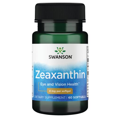 60 Sgels Zeaxanthin 4 Milligrams D272