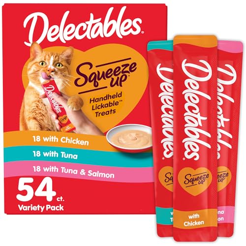 Chicken Tuna and Salmon 54 Count Lickable Treats W1087