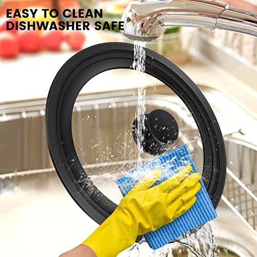 Silicone Lid for Pots, Pans and Skillets 7" to 12" A536